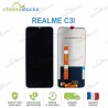 Ecran LCD vitre tactile Realme C3I Noir