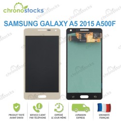 Ecran complet compatible Samsung Galaxy A5 2015 A500F Or