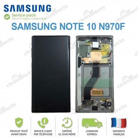 Ecran complet original Samsung Galaxy Note 10 N970F Argent