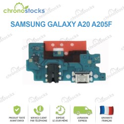 Connecteur de charge Samsung galaxy A20 A205F
