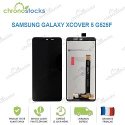 Ecran LCD vitre tactile Samsung galaxy Xcover 5 G525F noir