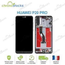 Ecran LCD vitre tactile pour Huawei P20 Pro Noir