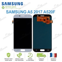 Ecran complet original Samsung Galaxy A5 2017 A520F bleu