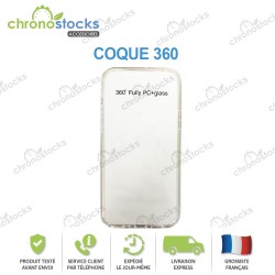 Coque silicone 360 transparente iPhone 15