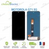 Ecran LCD vitre tactile pour Motorola G71 5g Noir
