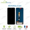 Ecran LCD vitre tactile pour Motorola G31 / G41 / G42 XT2167-2 Noir