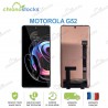 Ecran Complet vitre tactile pour Motorola G52 Noir