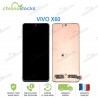 Ecran complet oled premium vitre tactile Vivo X60 Pro Noir