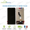 Ecran LCD vitre tactile pour Xiaomi Redmi Note 11 / Note 11S 5G / poco M4 pro 5g noir
