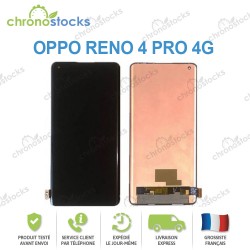 Ecran LCD vitre tactile Oppo Reno 4 Pro 5G Noir