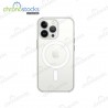 Coque silicone arrière transparente MagSafe iPhone 15 Plus