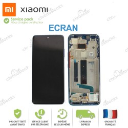 Ecran Complet Original LCD Xiaomi Mi 10 Lite 5G Bleu
