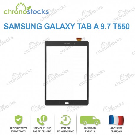 Ecran tactile noir Samsung Galaxy Tab A 9.7 T550