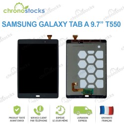 Ecran complet noir Samsung Galaxy Tab A 9.7" (T550)