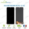Ecran premium vitre tactile pour Xiaomi Redmi Note 12 4G / 5G OLED noir