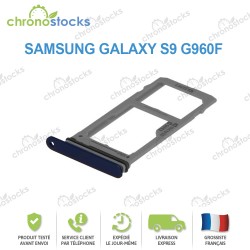 Tiroir Sim Samsung Galaxy S9 G960F Bleu