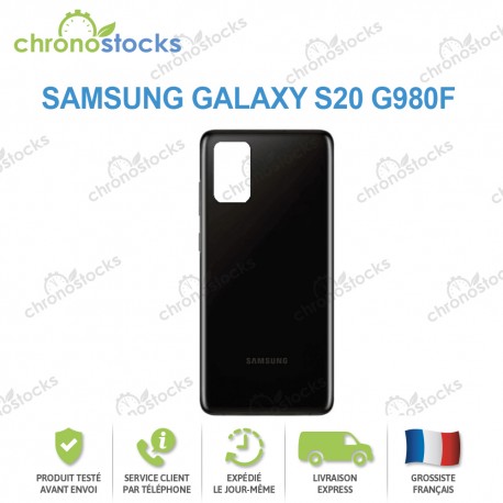Vitre arrière noire Samsung Galaxy S20 G980F
