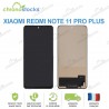 Ecran vitre tactile Xiaomi Redmi Note 11 Pro Plus 5G 21091116UG noir