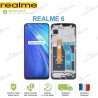 Ecran LCD vitre tactile Châssis Original Realme 6 Noir