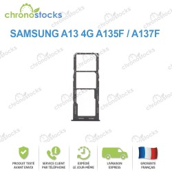 Tiroir Sim Samsung Galaxy A13 4G A135F / A137F Noir