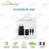 Chargeur complet USB-C 45W (noir)