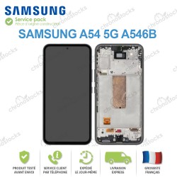 Ecran complet Samsung galaxy A54 5G A546B Noir