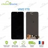 Ecran LCD vitre tactile Vivo Y70 /  Y70S noir