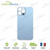 Vitre arrière iPhone 13 Pro bleu (large hole)