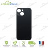 Vitre arrière iPhone 13 Mini Noir (large hole)