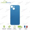 Vitre arrière iPhone 13 Mini Bleu (large hole)