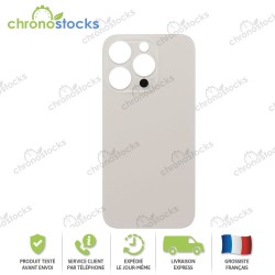 Vitre arrière iPhone 14 Pro Or (large hole)