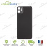 Vitre arrière iPhone 12 Noir (large hole)