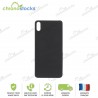 Vitre arrière pour iPhone XS Max noir (large hole)