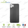 Vitre arrière pour iPhone 11 Pro Max Noir (large hole)