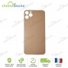 Vitre arrière pour iPhone 11 Pro Max Or (large hole)