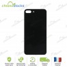 Vitre arrière pour iPhone 8 Plus Noir (large hole)