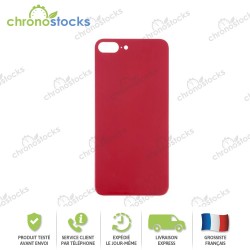 Vitre arrière iPhone 8 Plus rouge