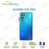 Vitre Arriere Huawei P30 Pro Bleu Aurora
