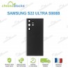 Vitre arrière noire Samsung Galaxy S22 Ultra S908B