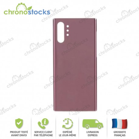 Vitre arrière rose Samsung Galaxy Note 10 Plus N975F