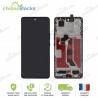 Ecran Oled avec empreinte vitre tactile châssis Honor 50 Noir original reconditioné