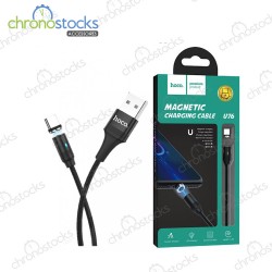 Câble Micro-USB magnétique 1,2M 2.4A Hoco U76 noir