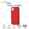 Coque arrière gomme rouge Samsung Galaxy A55 5G