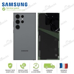 Vitre Arrière Samsung Galaxy S23 Ultra S918B Graphite