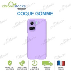 Coque arrière gomme Honor 200 Lite Violet