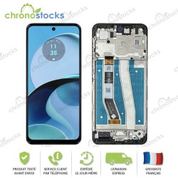 Ecran complet vitre tactile avec châssis Motorola G14 5G