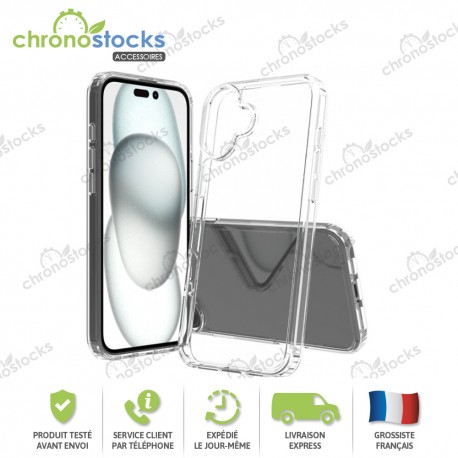 Coque silicone transparente iPhone 16