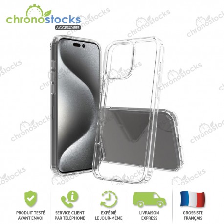 Coque silicone transparente iPhone 16 Pro