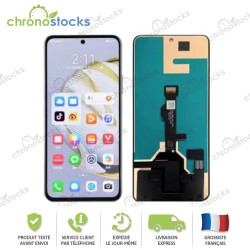 Vitre tactile écran LCD pour Huawei Nova 10 SE Noir BNE-LX1