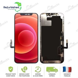 Ecran LCD vitre tactile iPhone 12 / 12 pro noir reconditionné